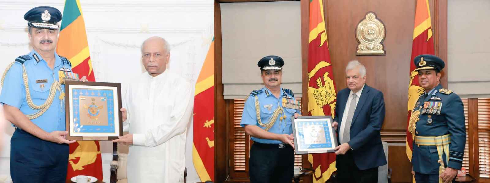 Indian Air Force Chief meets President, PM